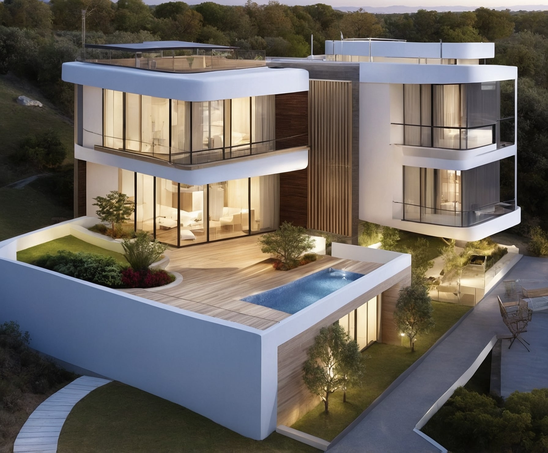 Instalación eficiente de calefacción residencial