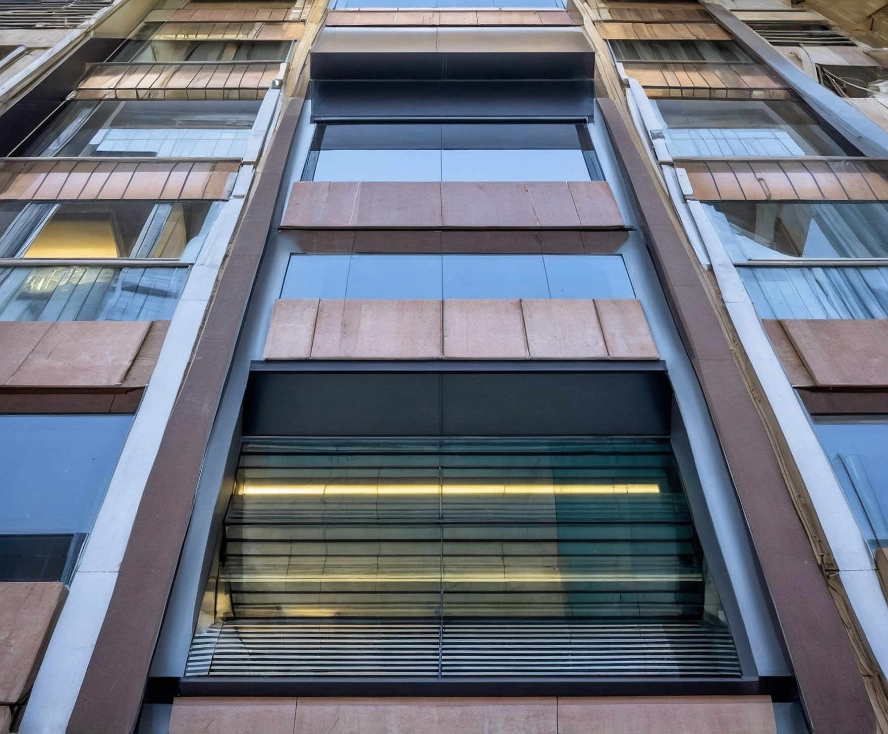 Instalación eficiente de calefacción en edificio